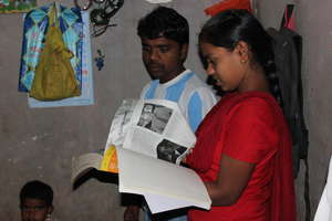 Mounesh and Savitha