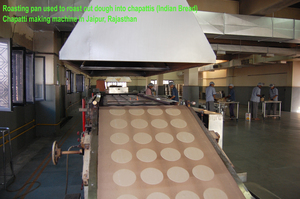 Roti Machine crancking out 40,000 Rotis