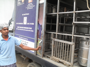 Delivery truck