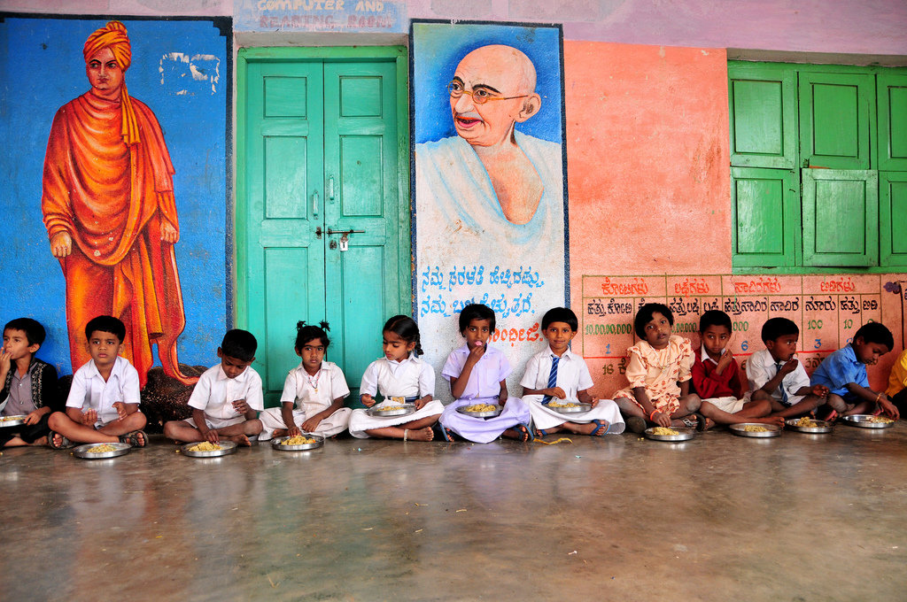 Provide School Meals to Children in India