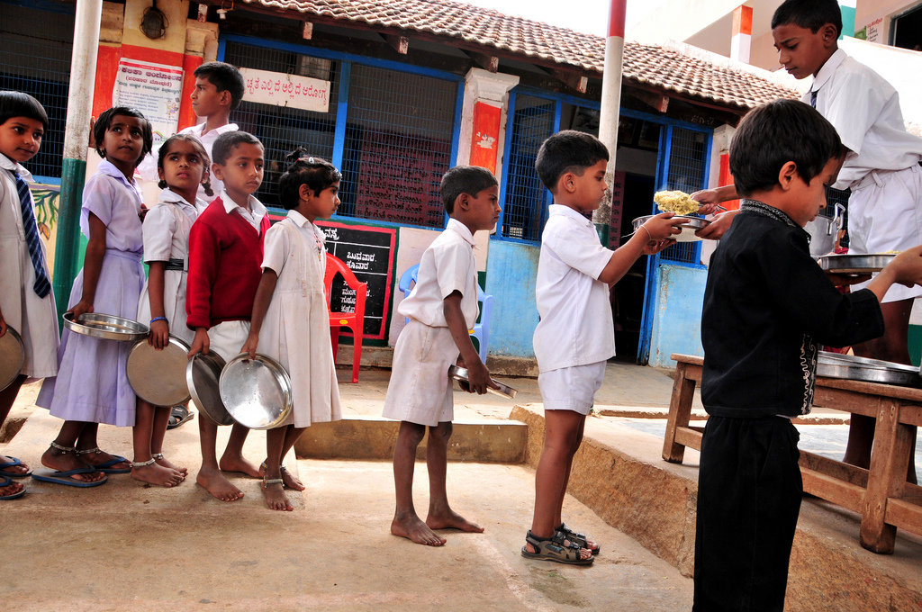 Provide School Meals to Children in India