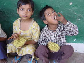 Sibilings of school children eat the AP meal too!