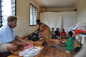 Village midwives refresher training run by Lucy