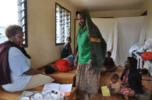 Village midwives training run by Lucy