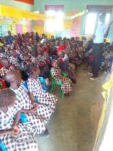 Barogal Agape School Pupils in classroom