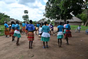 Ayak Village Group entertaining guests