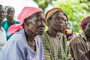 Women attending health education
