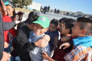 Excited kids