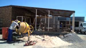 Building of our Critical Horse Care Unit