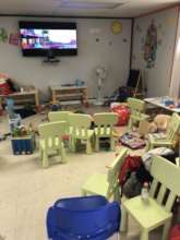 Playroom for the kids upon their release