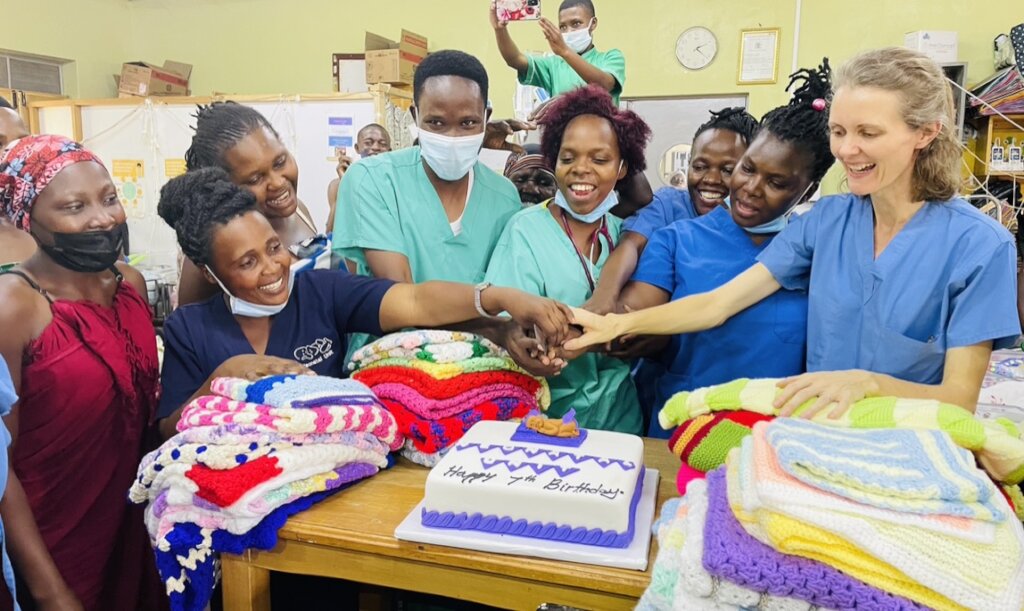 Support our newborn care training team