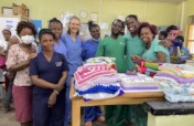 Support our newborn care training team logo