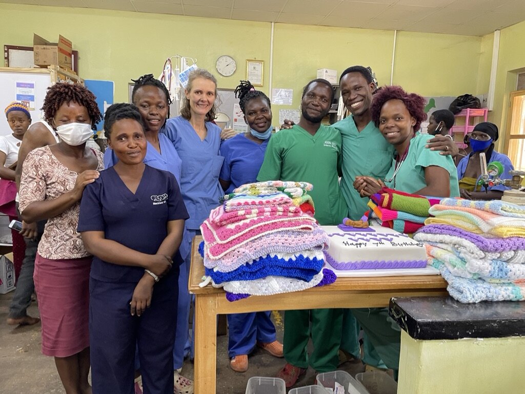 Support our newborn care training team