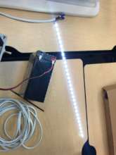 Battery and light strip