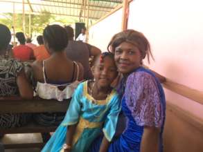 Patient with her daughter