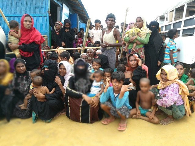 Over 1 million refugees in Bangladesh
