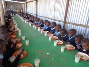 A Warm Meal with Milk
