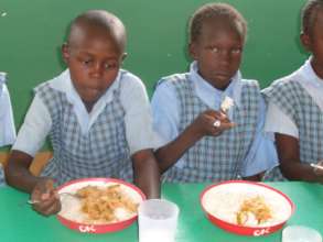 Enjoying a Healthy Lunch