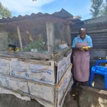 An LLK Mama at Her Micro-Credit Business - PRIDE