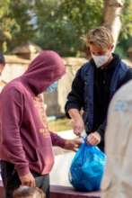 Clothes Distribution at the Hotspot