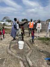 New water well for Diel, South Sudan