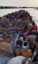 On boat from Renk to Malakal