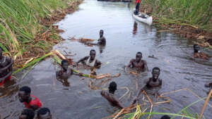 A village responds, clearing the path to Petit