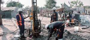 Our drillers at work.