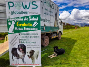 The PAWS van ready for action