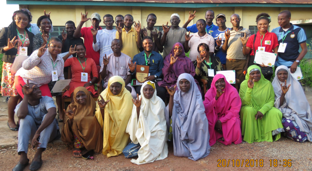 S-DELI Team and Kaduna Deaf Association