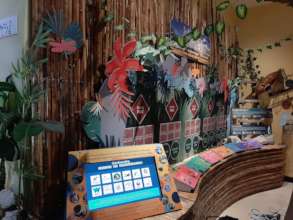 New Voices of Conservation Touchscreen Station