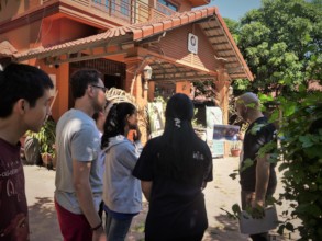 Young Eco Ambassadors learning at the center