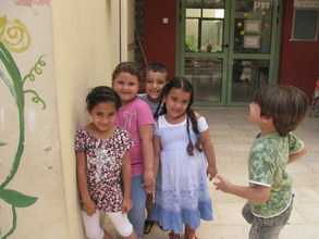 Caroline, Yaara, Ayman and Ahmad
