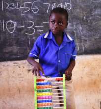 Kombian used the abacus for counting
