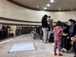 The community group discussing their dreams