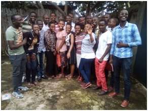University students at HROC workshop.