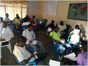 University students at follow-up workshop.