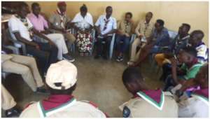 Photo for scouts' students at universities