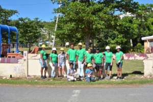 Junior Angels Volunteering at Alvin McBean Park