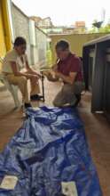Patching holes in our gas storage bag