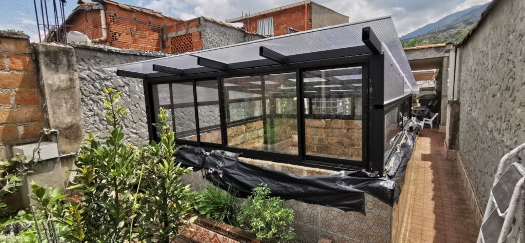 New roof and windows