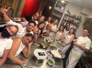 End of year celebration in our main kitchen