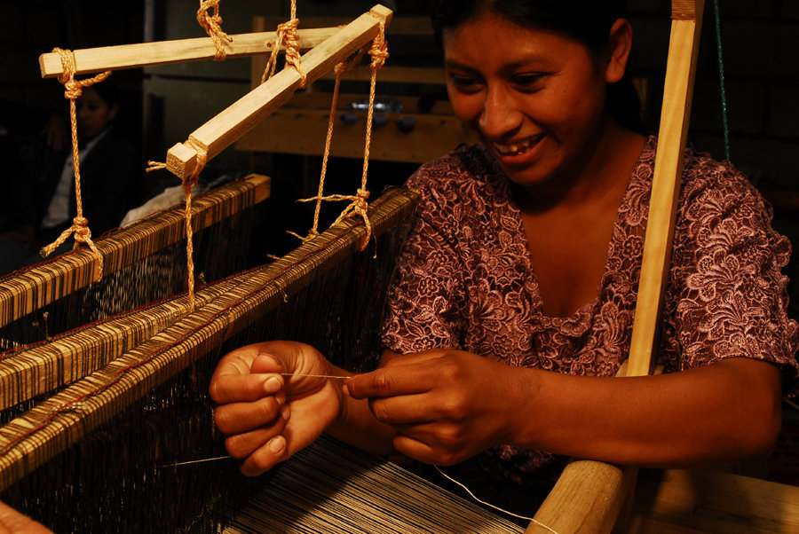 New skills for indigenous women weavers, Guatemala