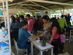 General view of our mobile hospital in San Miguel