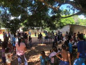 Delivering medicines in Guara