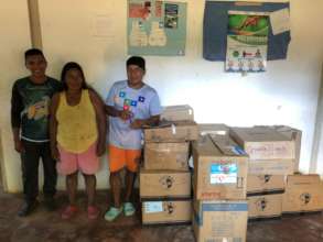 Delivering medicines in Pozoterekay