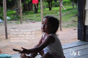 Becky. Indigenous community of Aripichi.