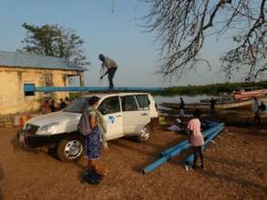 Travelling to remote villages in Bijagos Islands