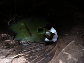 Water in Etighaore before WellFound partnership