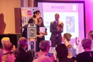 Maria Receiving the awards at INSP Summit